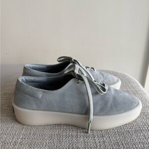 Women's Fear Of God 101 Gray Suede Sneakers